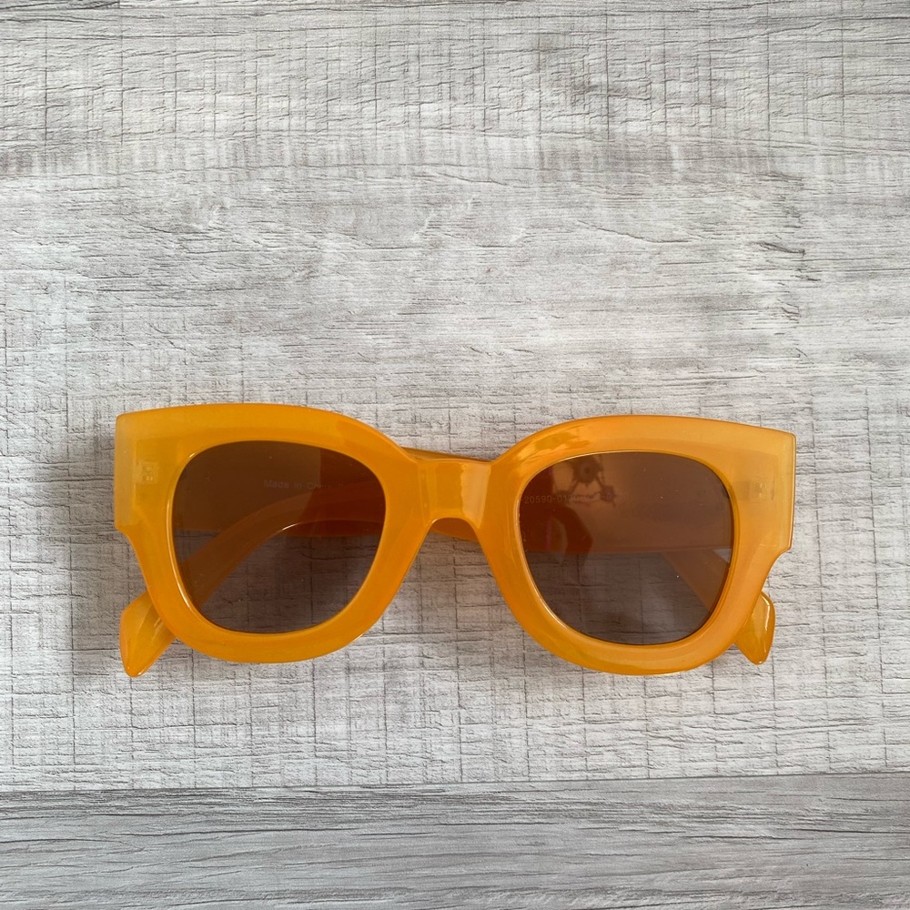 Urban outfitters orange sunglasses